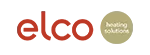Elco Logo mit Text im goldenen Kreis