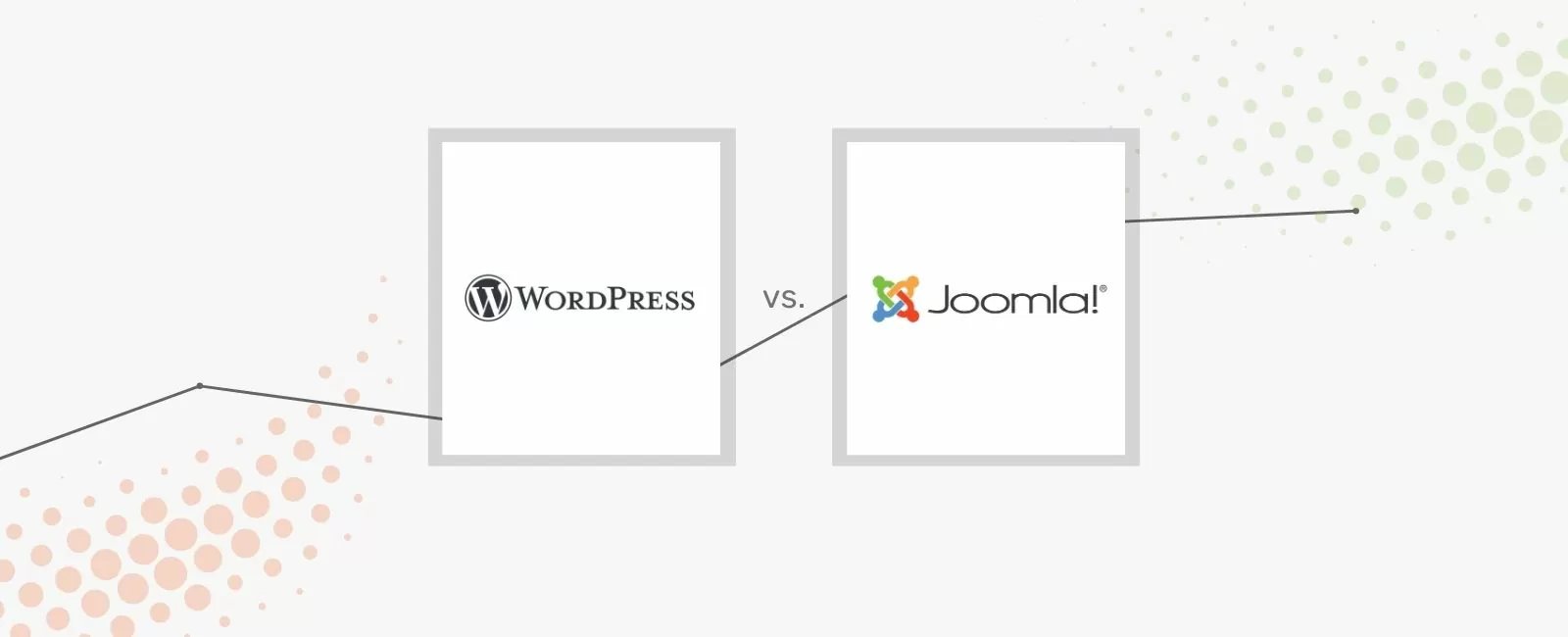 darstellung mit den Logos von WordPress und Joomla